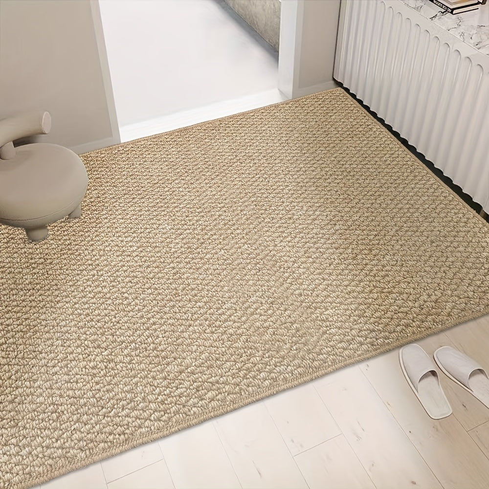 Antislip Deurmat Wasbaar in Wasmachine met Gevlochten Structuur ##POS:3##