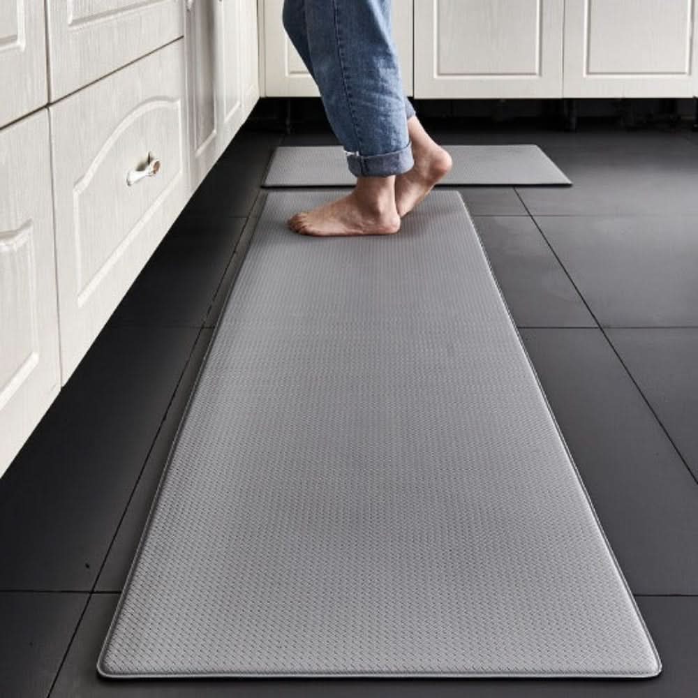Antislip Keukenmat Set met Gevoerde Onderkant voor Lang Staan