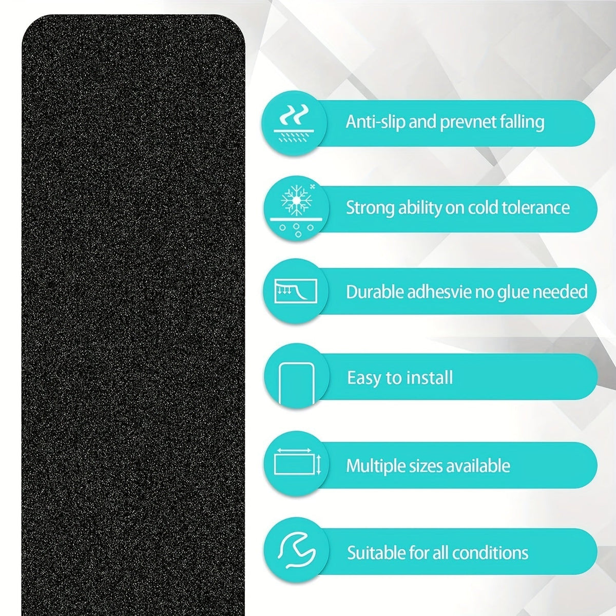 Antislip Traptape Zelfklevend voor Binnen en Buiten Trappen