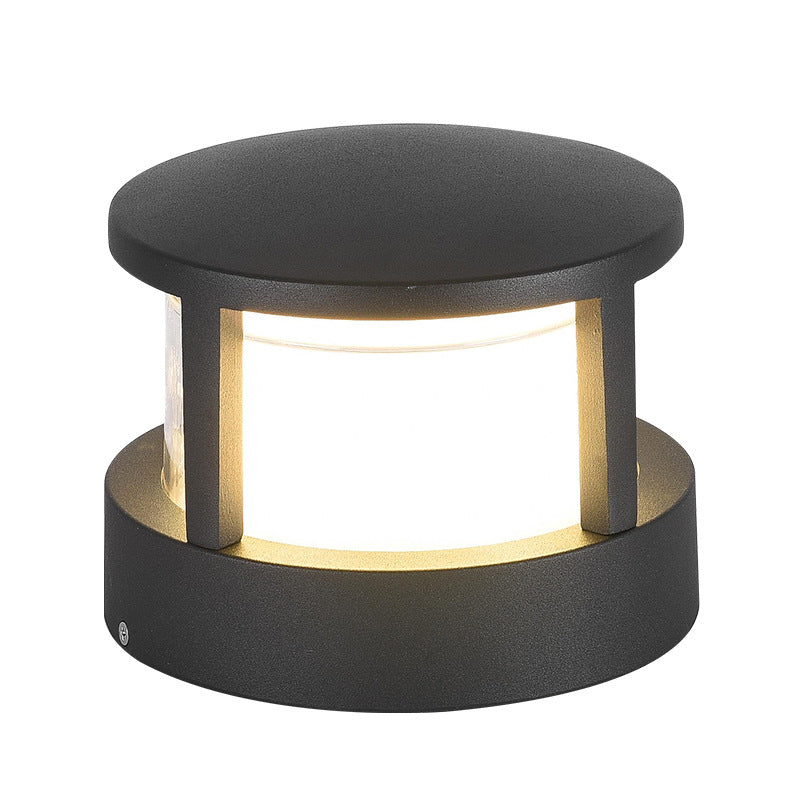 Buitenlamp Sokkel Modern LED met Keuze uit Rond of Vierkant Ontwerp