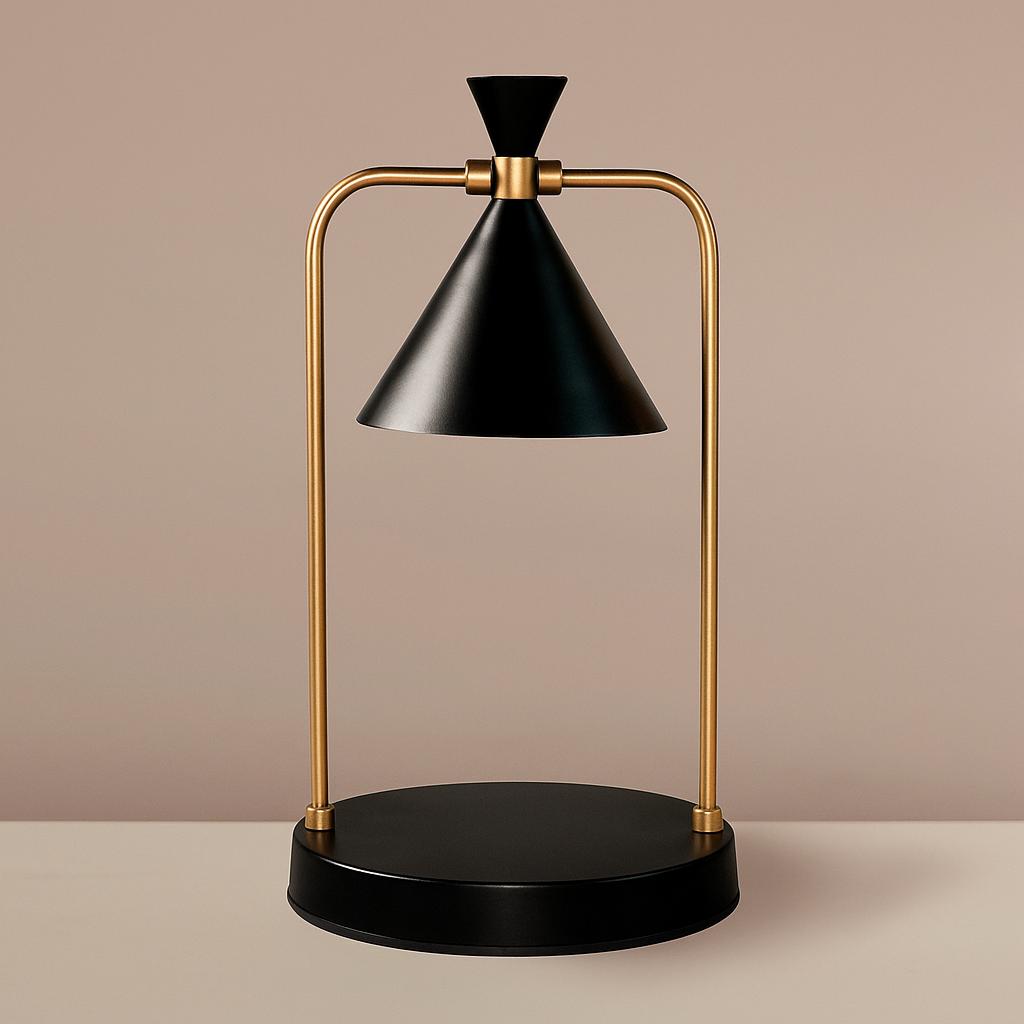 Kaarsenwarmerlamp Retro met Dimfunctie en Conische Kap