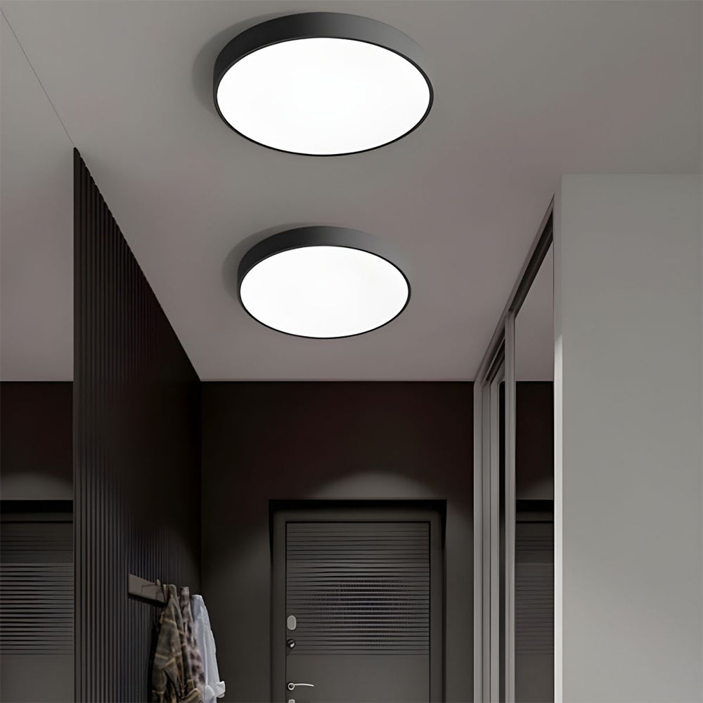 Plafondlamp Minimalist met Ronde LED Schijf en Vlakke Montage