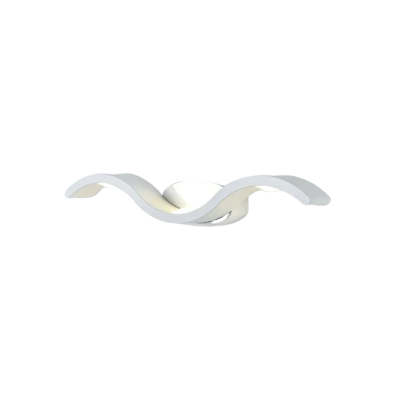 Wandlamp Modern LED met Golvend Design voor Binnen en Buiten