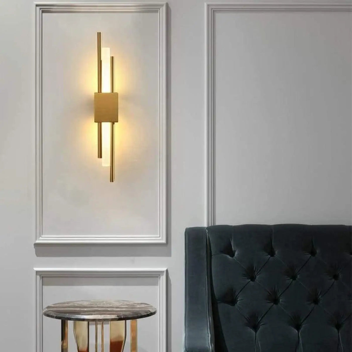 Wandlamp Modern met Dubbele Staafverlichting en Geïntegreerd LED