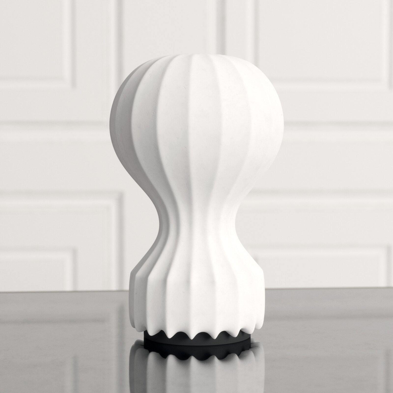 Tafellamp Modern met Cocoon Vorm en Diffuse Lichtverspreiding 9