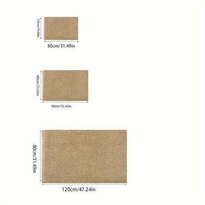Antislip Deurmat Wasbaar in Wasmachine met Gevlochten Structuur ##POS:14##