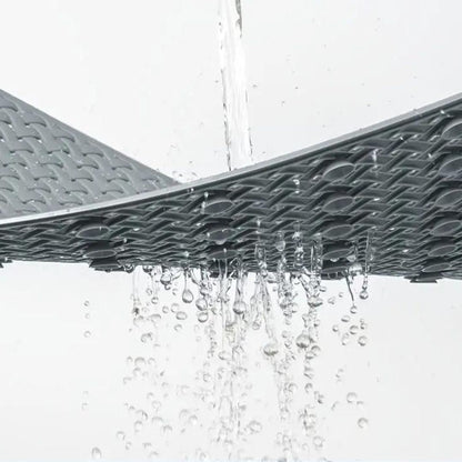 Antislip Douchematje voor Bad en Douche met Zuignappen en Vlecht Patroon