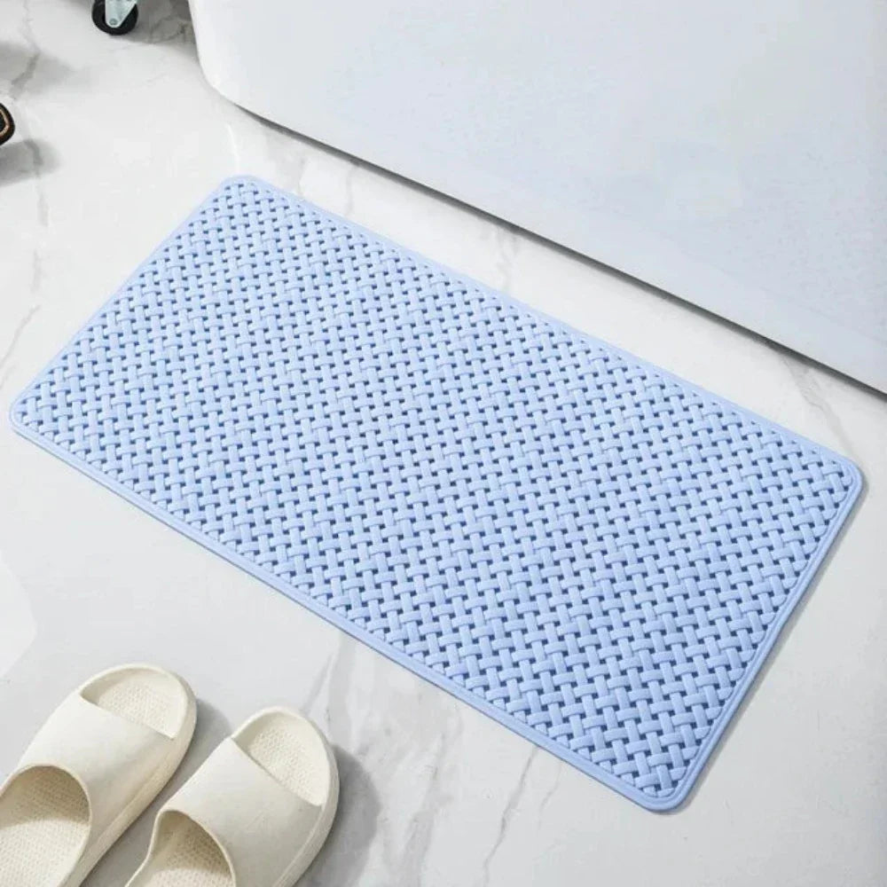 Antislip Douchematje voor Bad en Douche met Zuignappen en Vlecht Patroon