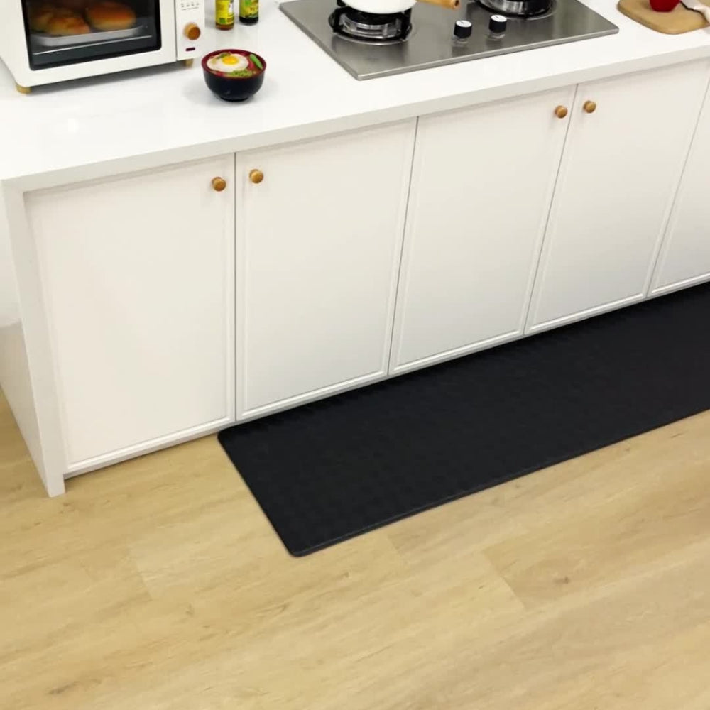 Antislip Keukenloper met Diamantpatroon en Antislip Onderkant