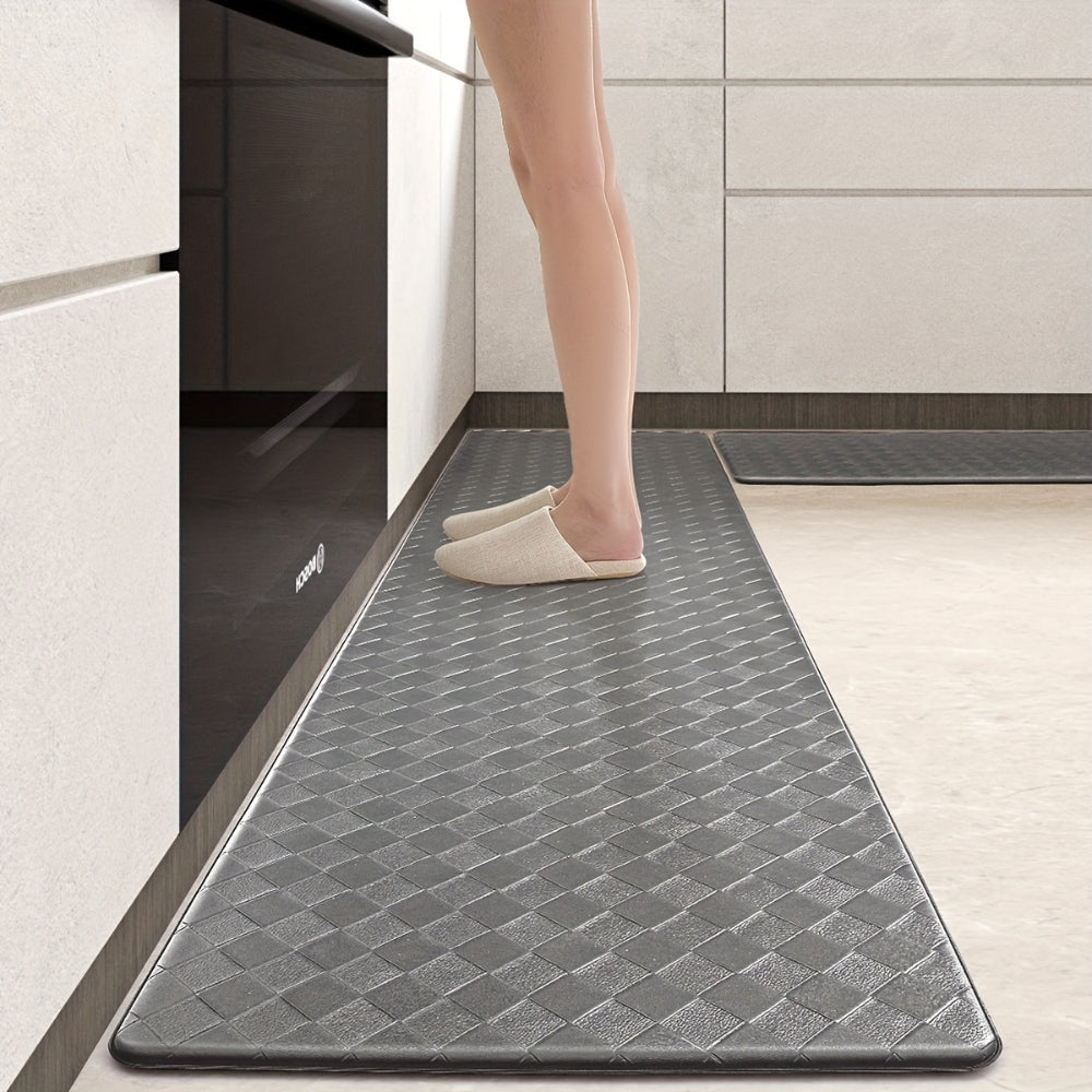 Antislip Keukenloper met Diamantpatroon en Antislip Onderkant