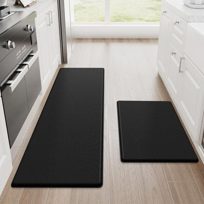 Antislip Keukenmat Set met Gevoerde Onderkant voor Lang Staan