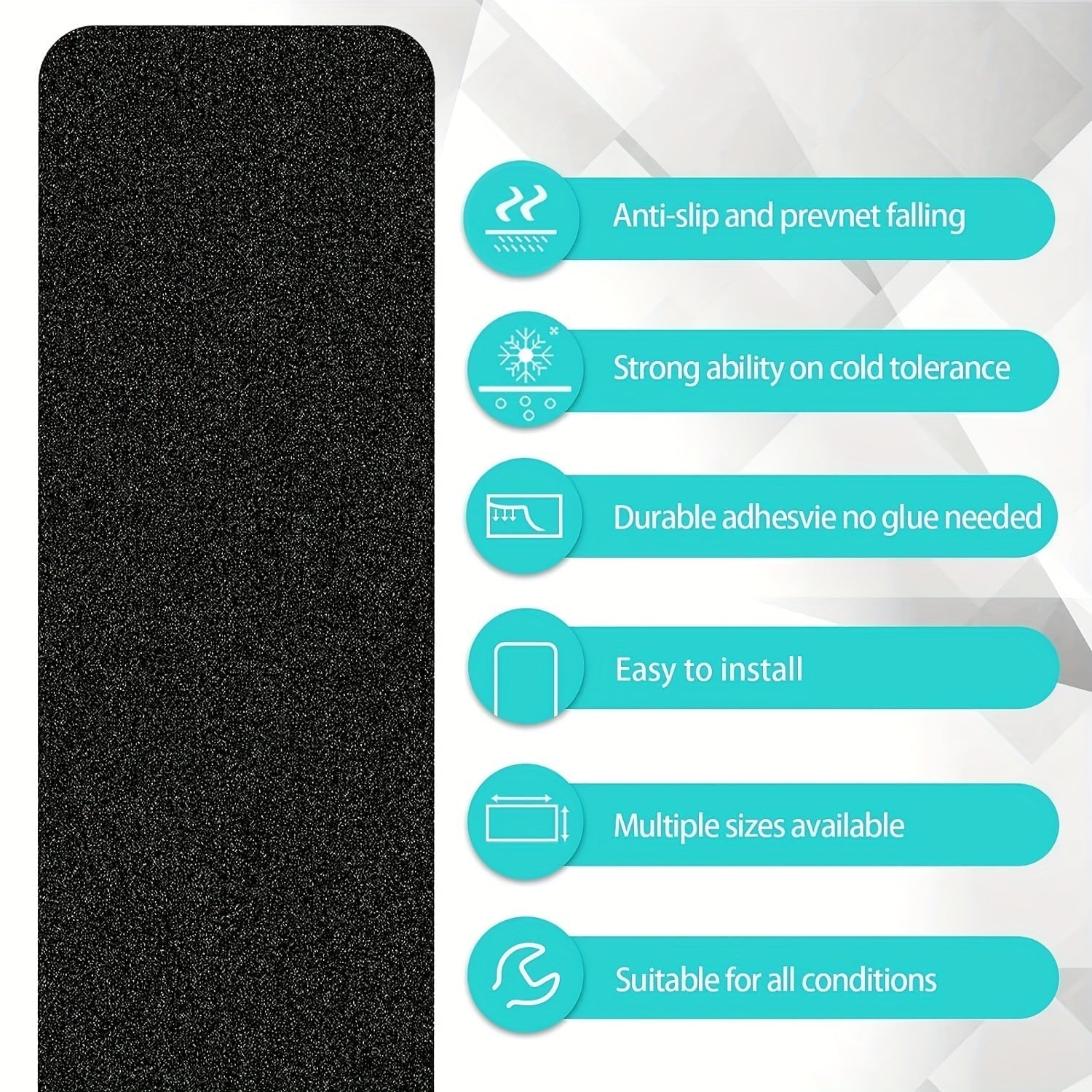 Antislip Traptape Zelfklevend voor Binnen en Buiten Trappen