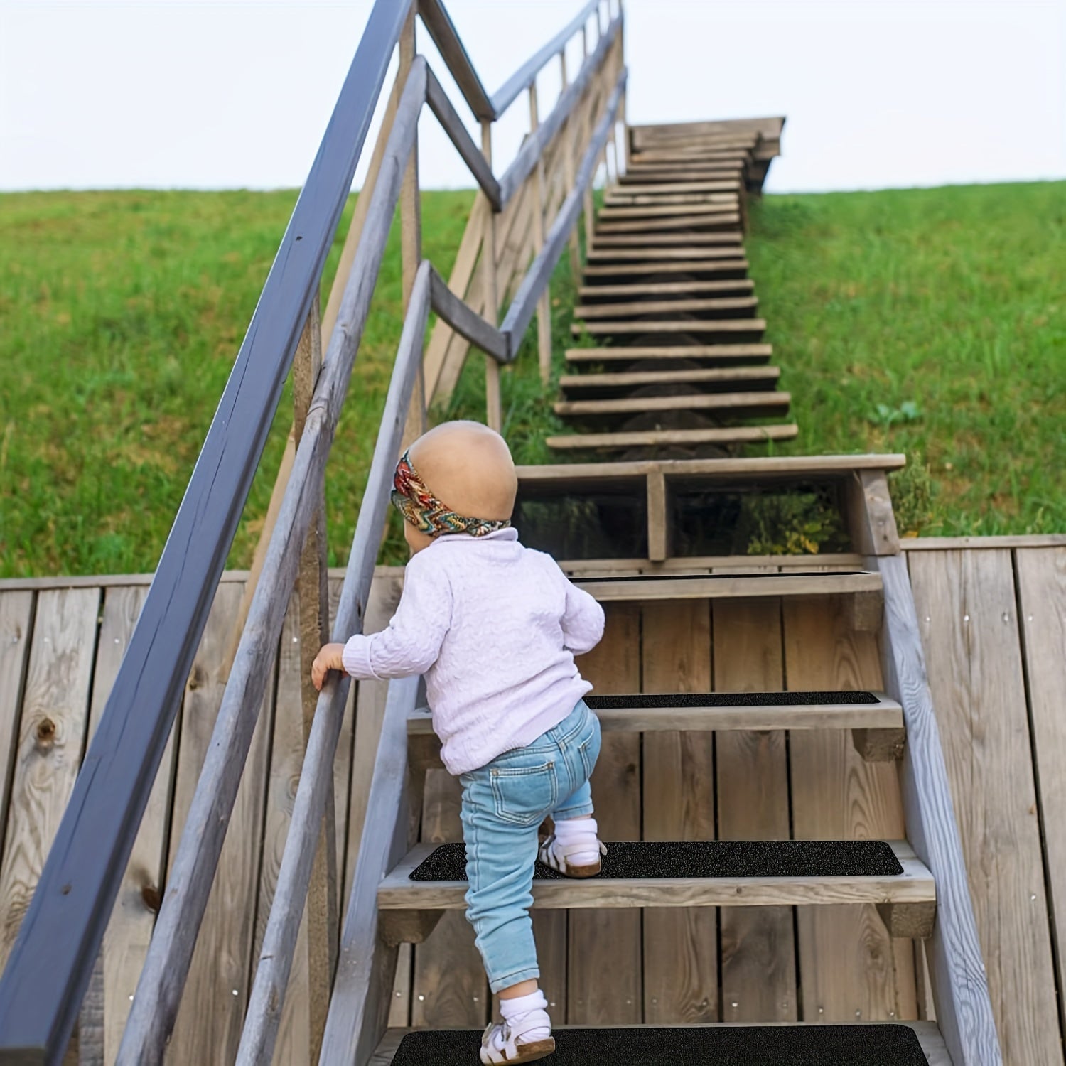 Antislip Traptape Zelfklevend voor Binnen en Buiten Trappen