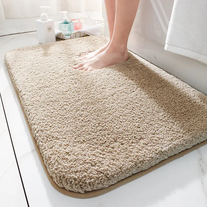 Badmat Antislip Dikke Pluche Badkamermat Machinewasbaar