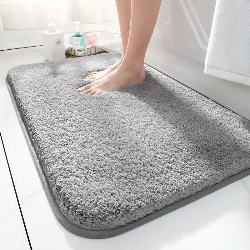Badmat Antislip Dikke Pluche Badkamermat Machinewasbaar