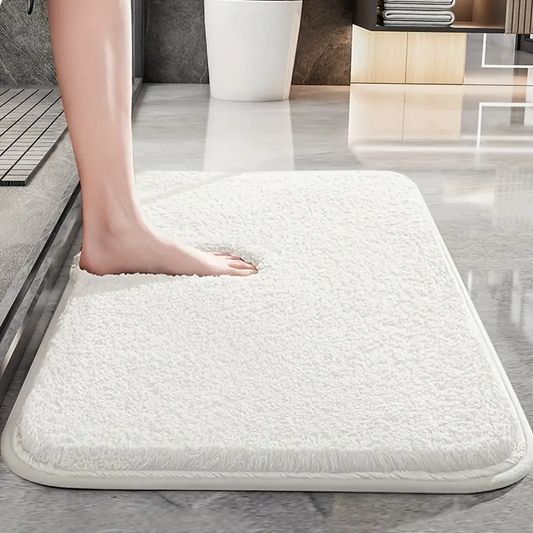 Badmat Antislip met Dikke Pluche Vloer en Afgeronde Hoeken ##POS:2##