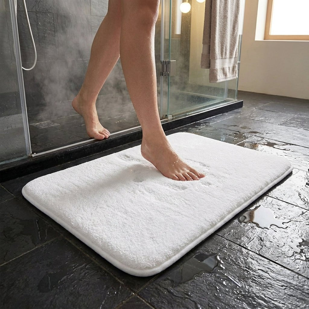 Badmat met Anti-Slip Onderkant en Memory Foam Kern