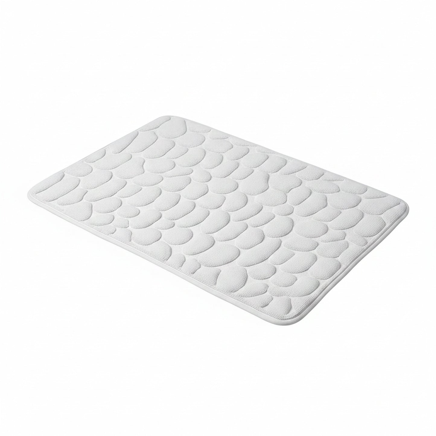 Badmat met Antislip Onderkant en Kiezelsteenpatroon