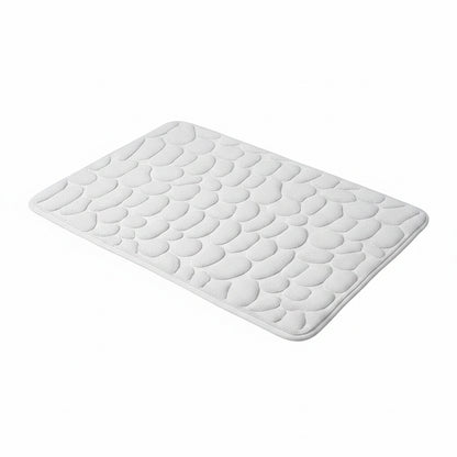 Badmat met Antislip Onderkant en Kiezelsteenpatroon