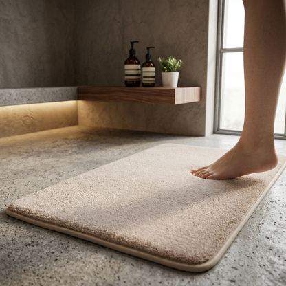 Badmat met Memory Foam Vulling en Antislip Onderkant