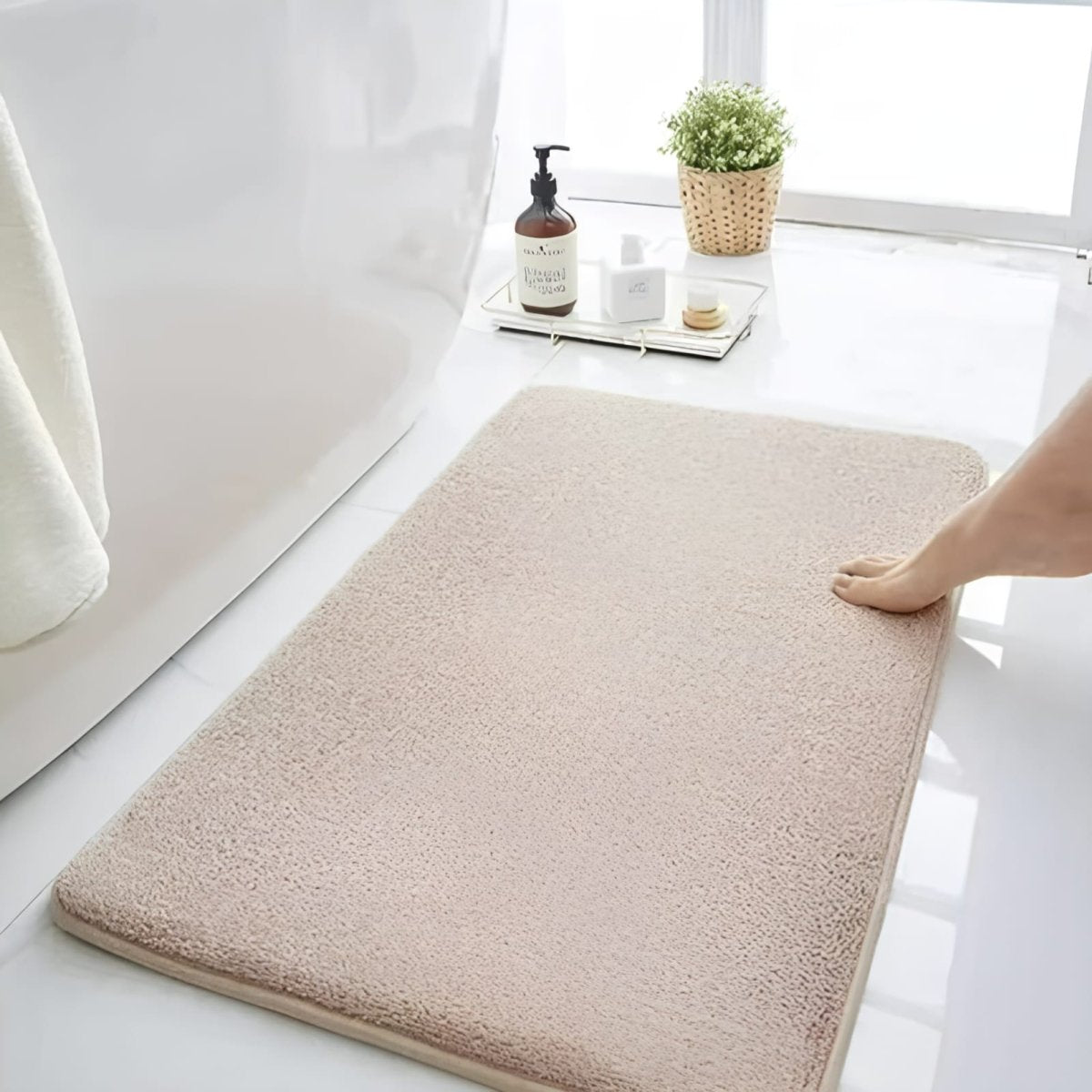 Badmat met Memory Foam Vulling en Antislip Onderkant