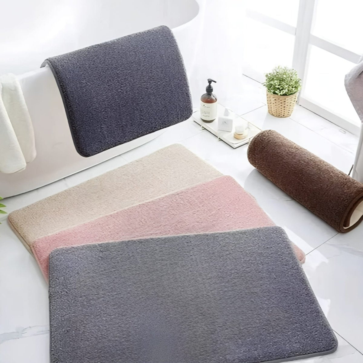 Badmat met Memory Foam Vulling en Antislip Onderkant
