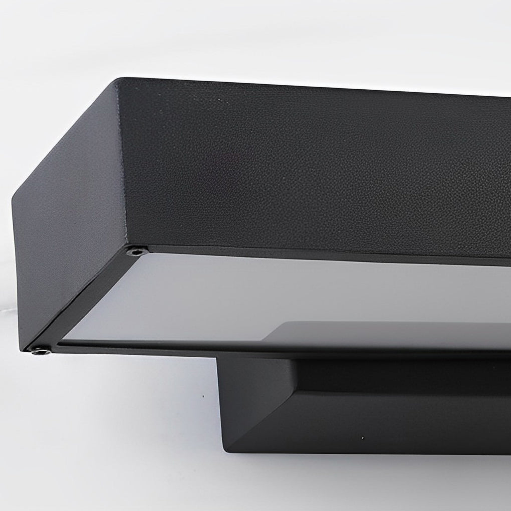Buitenlamp LED Modern met Rechthoekige Kap voor Wand