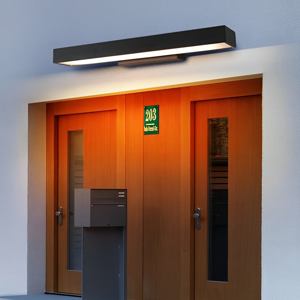 Buitenlamp LED Modern met Rechthoekige Kap voor Wand