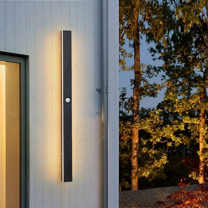Buitenlamp LED Wandlamp Minimalistisch Lineair met Bewegingssensor en RGB