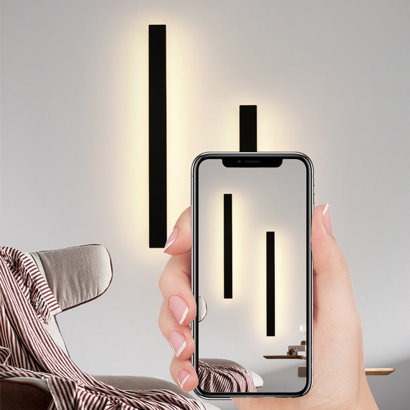 Buitenlamp LED Wandlamp Minimalistisch Lineair met Bewegingssensor en RGB