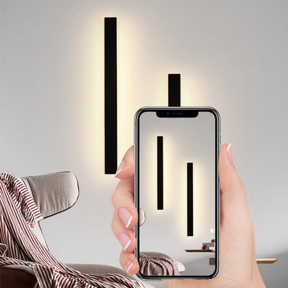 Buitenlamp LED Wandlamp Minimalistisch Lineair met Bewegingssensor en RGB