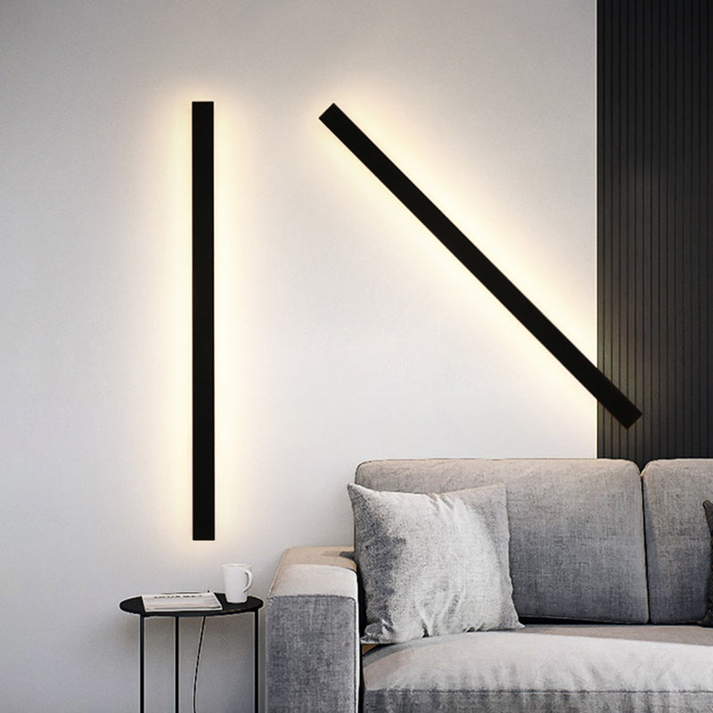 Buitenlamp LED Wandlamp Minimalistisch Lineair met Bewegingssensor en RGB