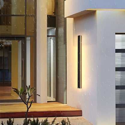 Buitenlamp LED Wandlamp Minimalistisch Lineair met Bewegingssensor en RGB