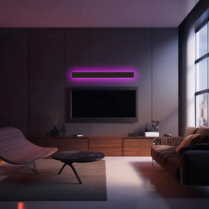 Buitenlamp LED Wandlamp Minimalistisch Lineair met Bewegingssensor en RGB