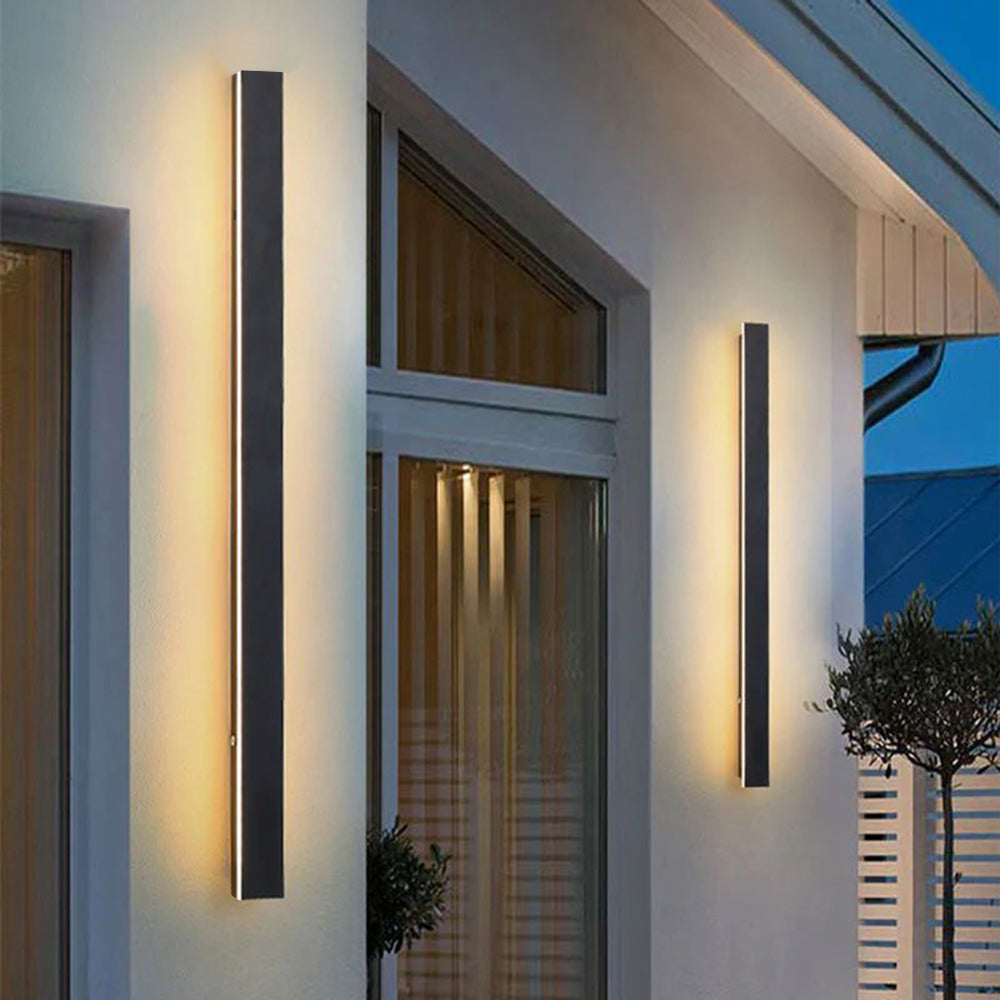 Buitenlamp LED Wandlamp Minimalistisch Lineair met Bewegingssensor en RGB