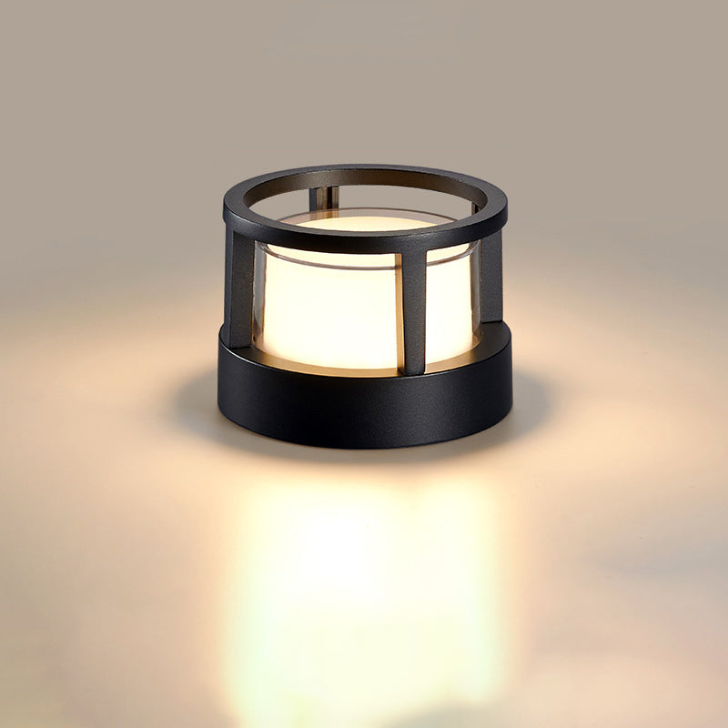Buitenlamp Sokkel Modern LED met Keuze uit Rond of Vierkant Ontwerp