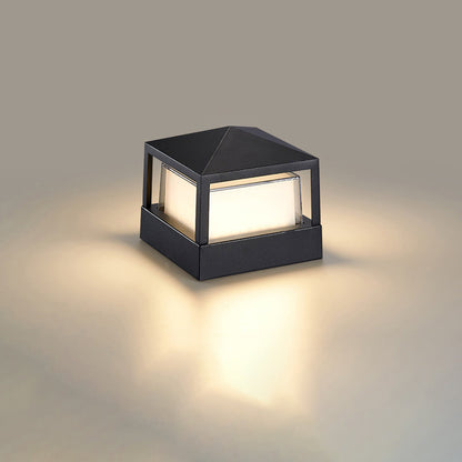 Buitenlamp Sokkel Modern LED met Keuze uit Rond of Vierkant Ontwerp