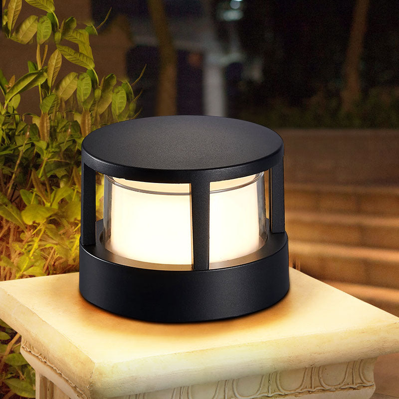 Buitenlamp Sokkel Modern LED met Keuze uit Rond of Vierkant Ontwerp