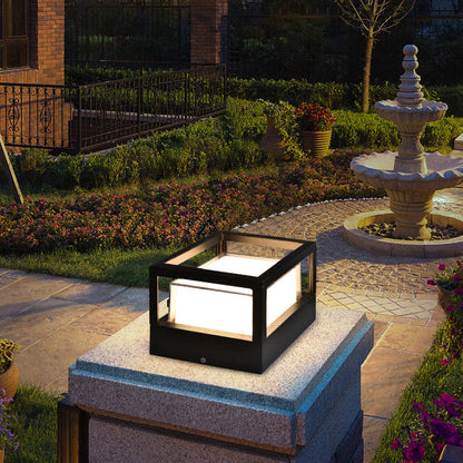 Buitenlamp Sokkel Modern LED met Keuze uit Rond of Vierkant Ontwerp
