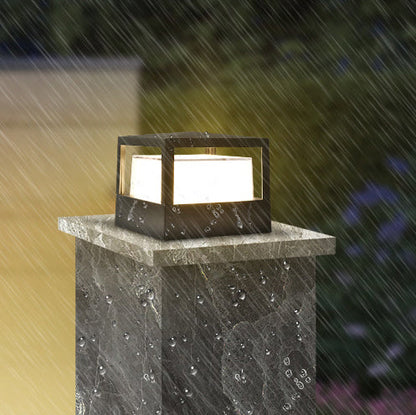Buitenlamp Sokkel Modern LED met Keuze uit Rond of Vierkant Ontwerp