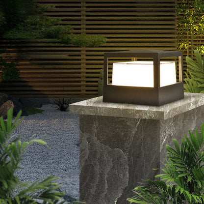 Buitenlamp Sokkel Modern LED met Keuze uit Rond of Vierkant Ontwerp