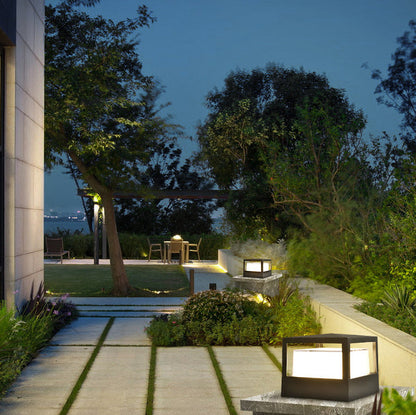 Buitenlamp Sokkel Modern LED met Keuze uit Rond of Vierkant Ontwerp