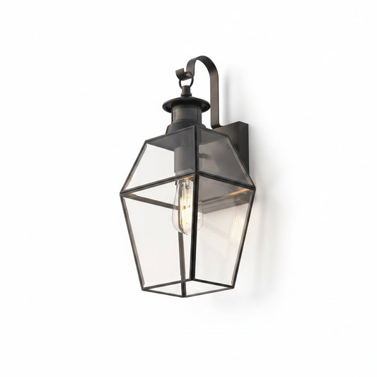 Buitenlamp Vintage Lantaarn met Bewegingssensor voor Gevel en Ingang