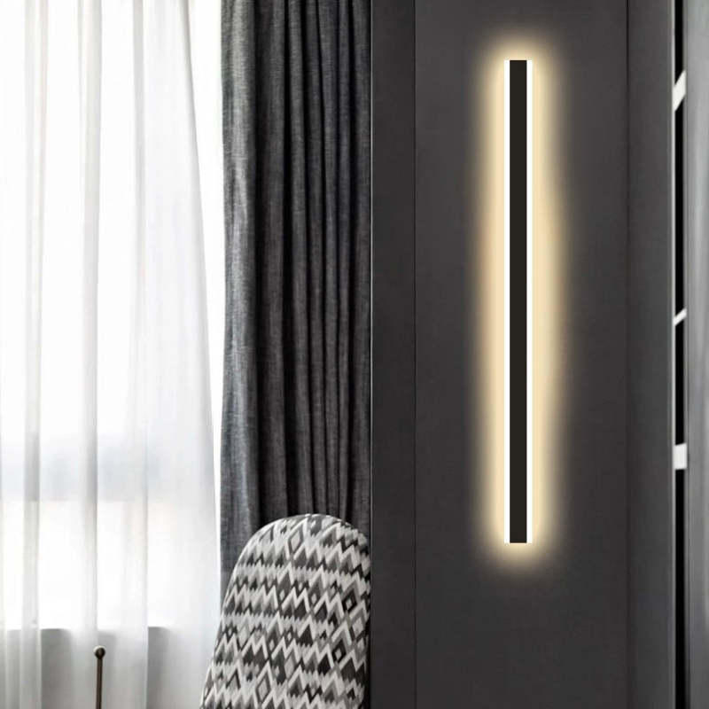 Buitenlamp Wandlamp Minimalist LED met Geïntegreerde LED en Bewegingssensor Optie