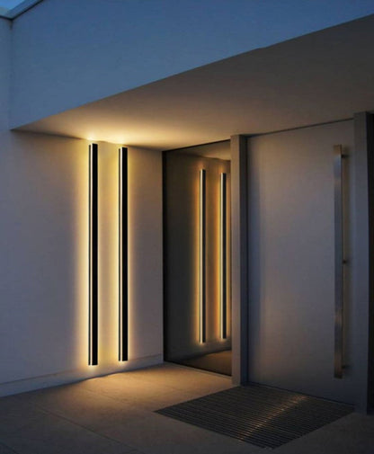 Buitenlamp Wandlamp Minimalistisch LED Langwerpig voor Buiten