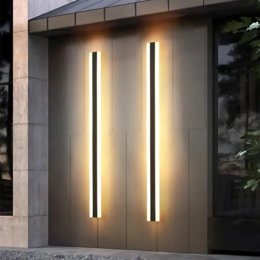 Buitenlamp Wandlamp Minimalistisch LED Langwerpig voor Buiten