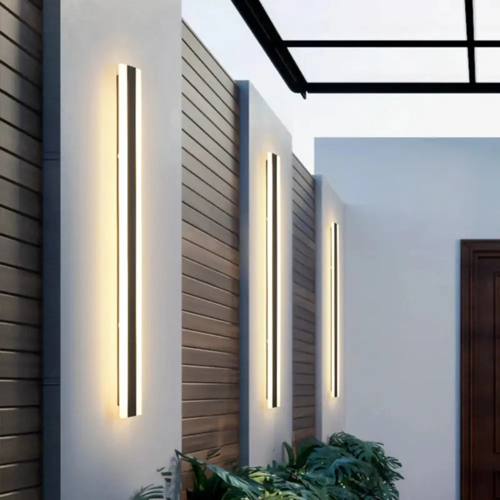 Buitenlamp Wandlamp Minimalistisch LED Langwerpig voor Buiten
