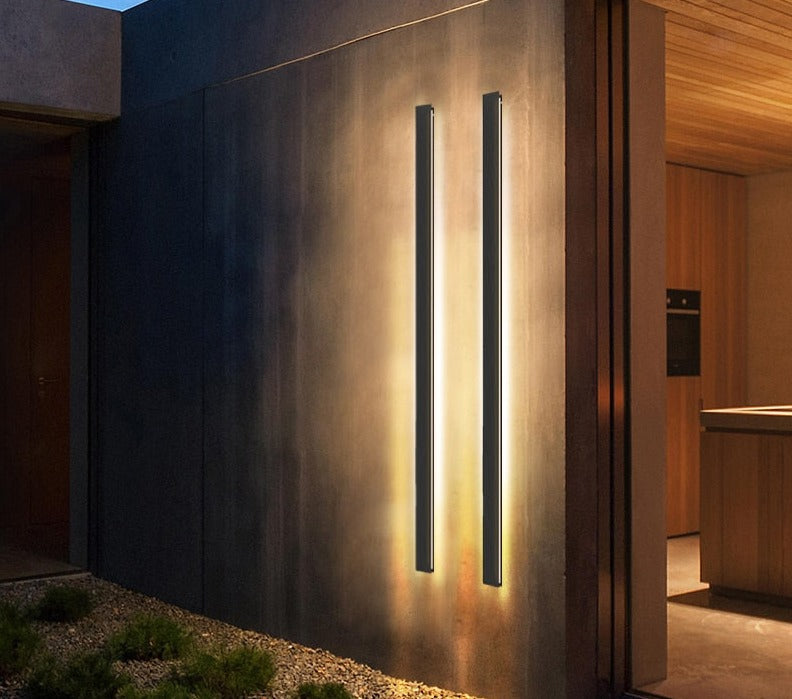 Buitenlamp Wandlamp Minimalistisch LED Langwerpig voor Buiten