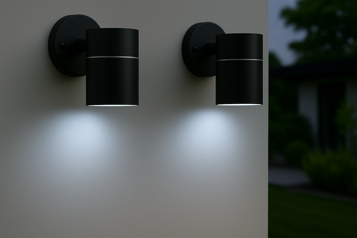 Buitenlamp Wandlamp Modern met Neerwaartse Verlichting en GU10 Fitting voor Buiten