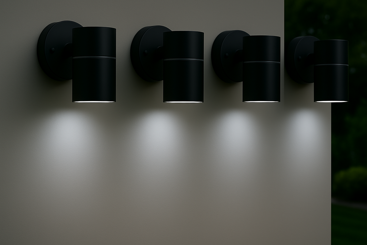Buitenlamp Wandlamp Modern met Neerwaartse Verlichting en GU10 Fitting voor Buiten